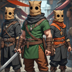 A thug attacking Vulcuran