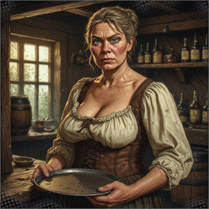 The cross eyed waitress