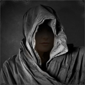 One of the hooded figures