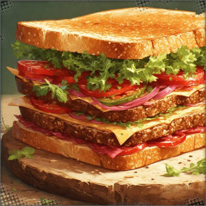 The sandwich of Thorins that Vulc ate
