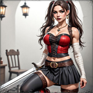 Breena the top guard for the den