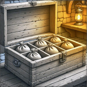The box for the illegal drug