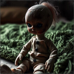 The creepy doll Ferellus found
