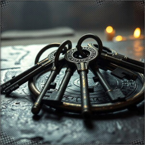 Keys that Ferellus and Chance found