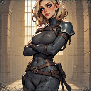 Britney yelling at Chance and Ferellus