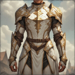 The male knight outfit