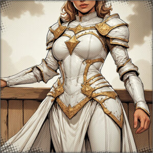 The female Knight Outfit