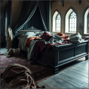 Affinity, Erikka and Birgetta's room, messy!