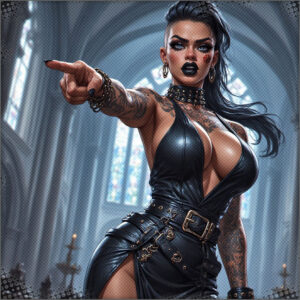 A Priestess of some Kind for this cult