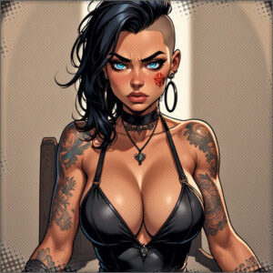 Evil Dark Priestess named Velencia