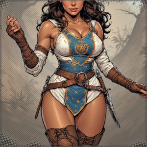 What Calisara is wearing