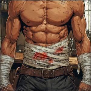 Chances bloody bandages