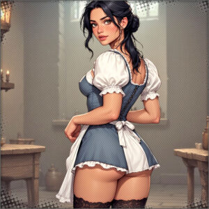 Ursala Looking around helping