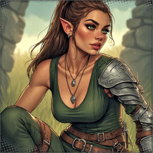 Ranger Elf Rohlia asking questions