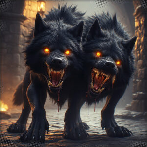 Demon Dogs looking vicious