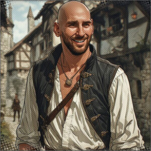 Quintin trying not to laugh