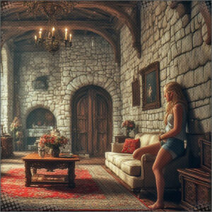 Britney sobbing in her room