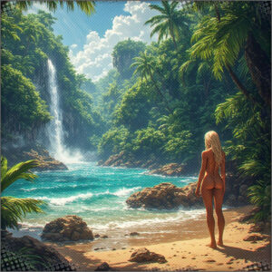 Britney naked at the falls