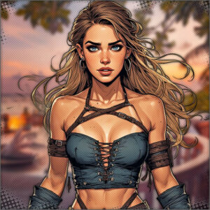 Talia, Human Ranger happy