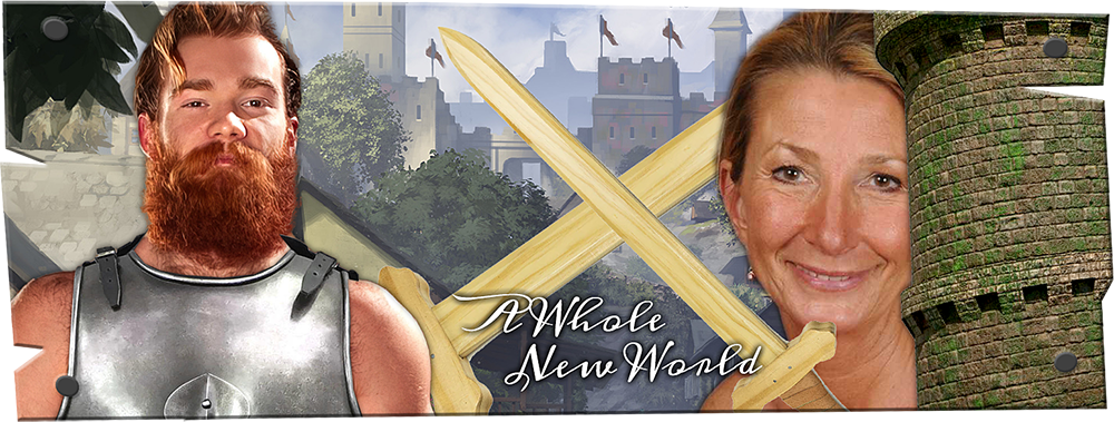 A whole new world banner