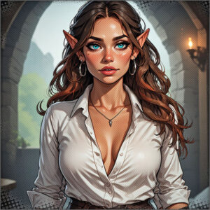 Ara, Blacksmith, wishing she punched Chance in the face