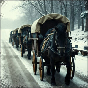 The camerondale group in snow