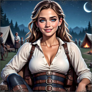 Talia probing Chance