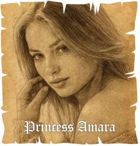 A artist rendering of the Princess Amara