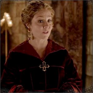 Queen Hylora at the festivities