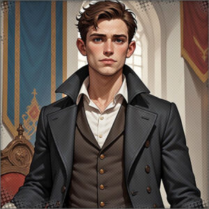 Prince Lattimore, second youngest in court