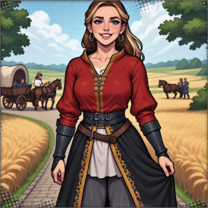 Talia, Druid and Healer