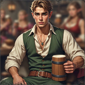 Veritaan, Agent of the Black Ward, Elorra's ex-lover