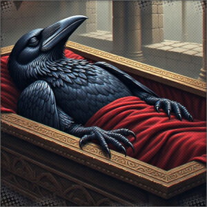 Rawek dead in his coffin