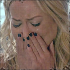 Britney telling Chance the terrible news about the Summer Isle