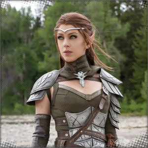 The beautiful Elven Regents Daughter, Rivka