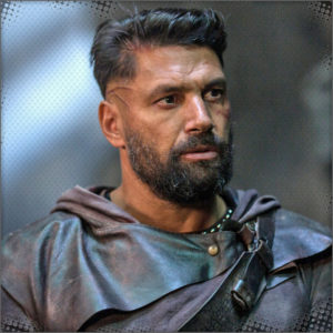 Killian, Barbarian, struggling with the close proximity