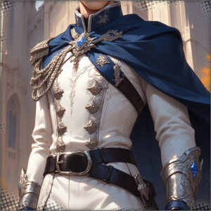 Chance's outfit that was sent by the Prince himself