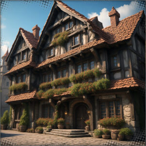 The deluxe fancy Inn  for the Royals