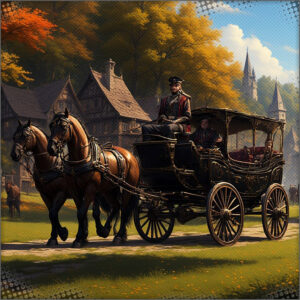 Another Carriage ride with another gorgeous woman