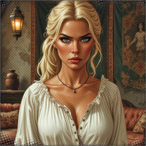Shanna, Ferellus's sister who hates Chance