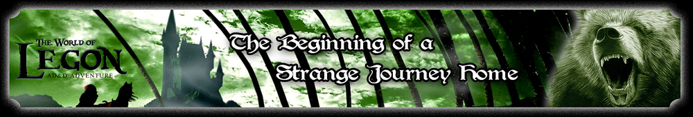 Beginning of a strange journey home banner