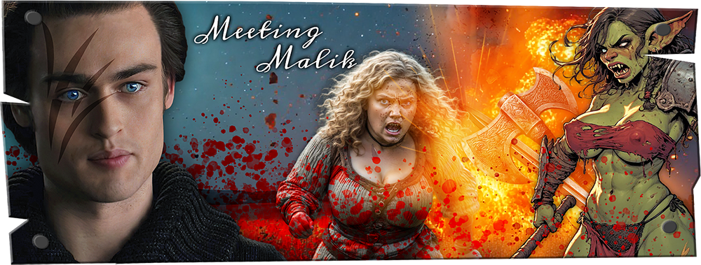 Meeting Malik Banner