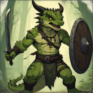 Leader of the largest Kobold Clan, Vruk Emberwound