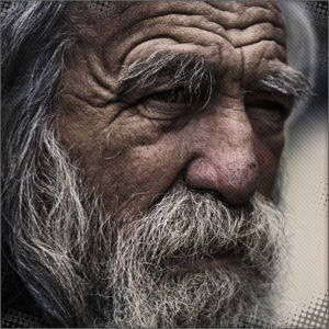 The old man Finster seems to always inhabit