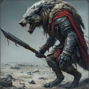 Leader growling and yelling