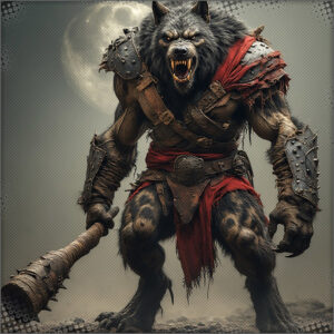 The crafty gnolls attack the party