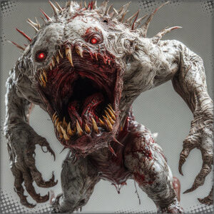 Howler going after the insect creatures