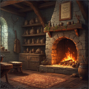 The inside of the home