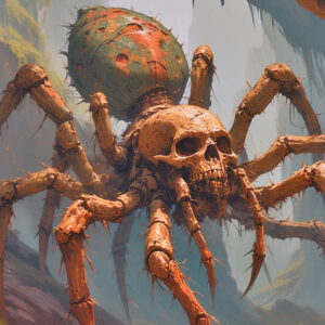 Representation of the golem spider