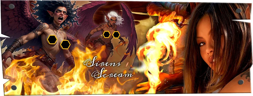 Sirens Screaming Banner